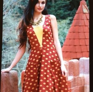 XL Modcloth/Effies Heart button pattern dress